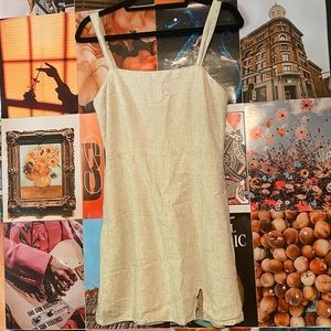 NWOT Abercrombie & Fitch Linen Mini Dress